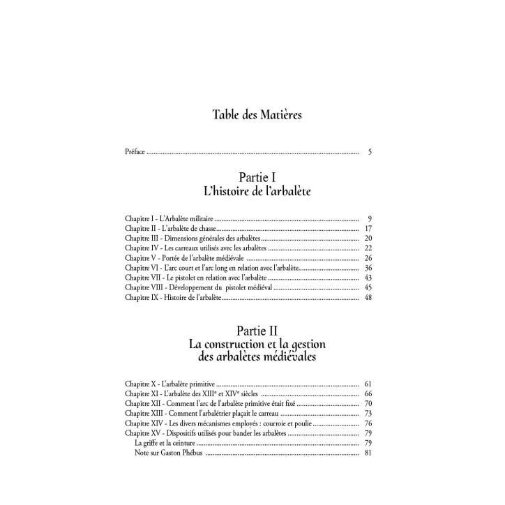 L'ARBALÈTE