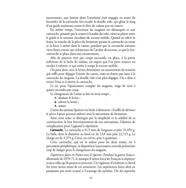 Les fusils à répétition