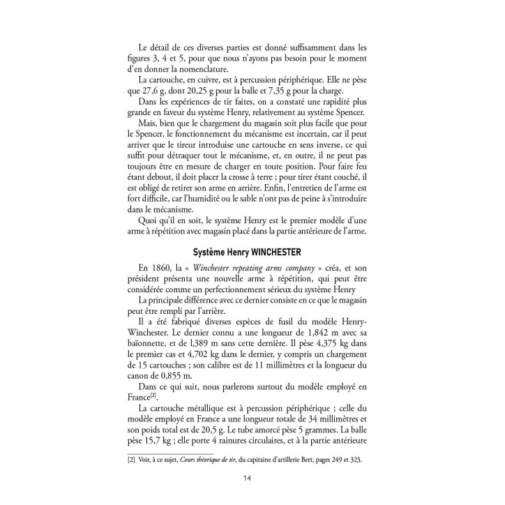 Les fusils à répétition