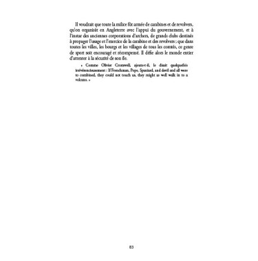 Aperçu historique des armes à feu