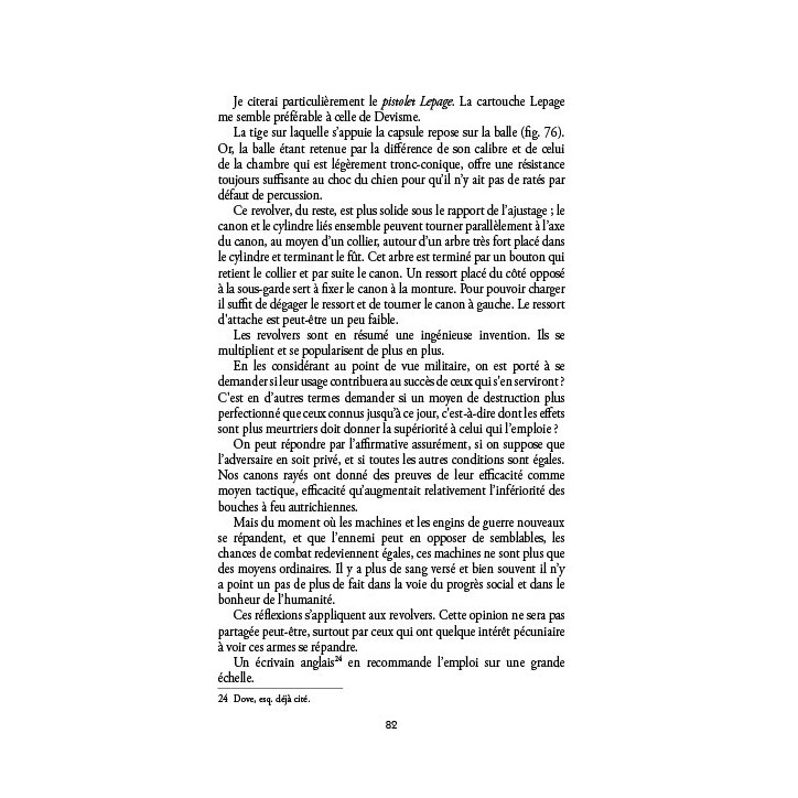Aperçu historique des armes à feu