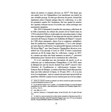 François Artaud et les frères Champollion - Correspondance