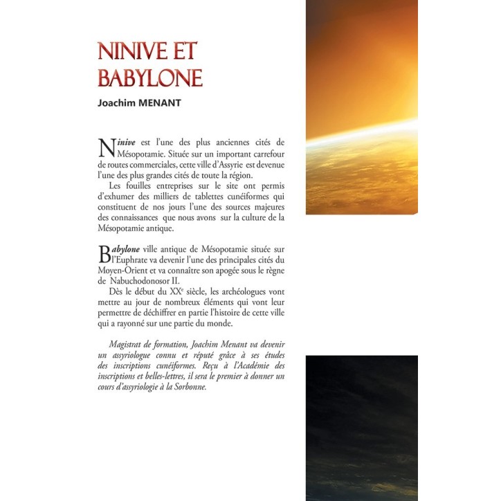 Ninive et Babylone Ninive et Babylone