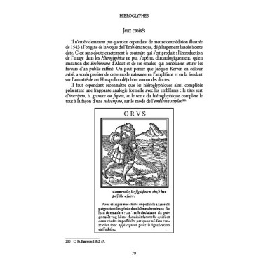 Horapollon - HIÉROGLYPHES