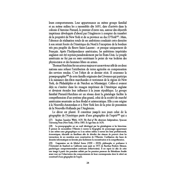 Le géographe de l'Amérique