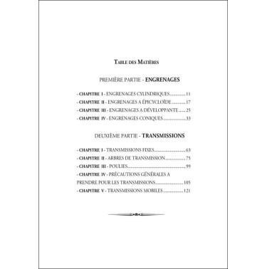 Engrenages & Transmissions
