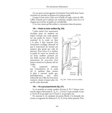 Des mécanismes élémentaires