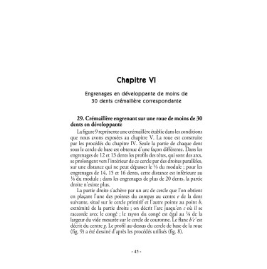 Traité pratique du tracé et de la taille des engrenages
