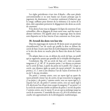 Traité pratique du tracé et de la taille des engrenages