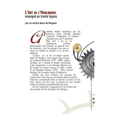 L'art de l'Horlogerie enseigné en trente leçons