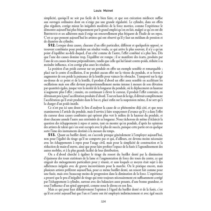Traité d'Horlogerie - Tome I Traité d'Horlogerie - Tome I