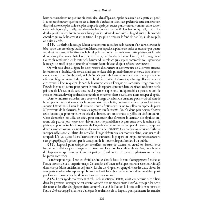 Traité d'Horlogerie - Tome I Traité d'Horlogerie - Tome I