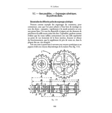 Les mécanismes des machines