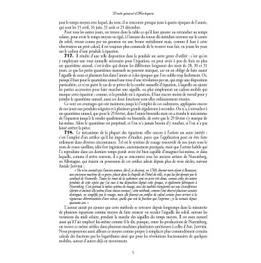 Traité d'Horlogerie - Tome 2