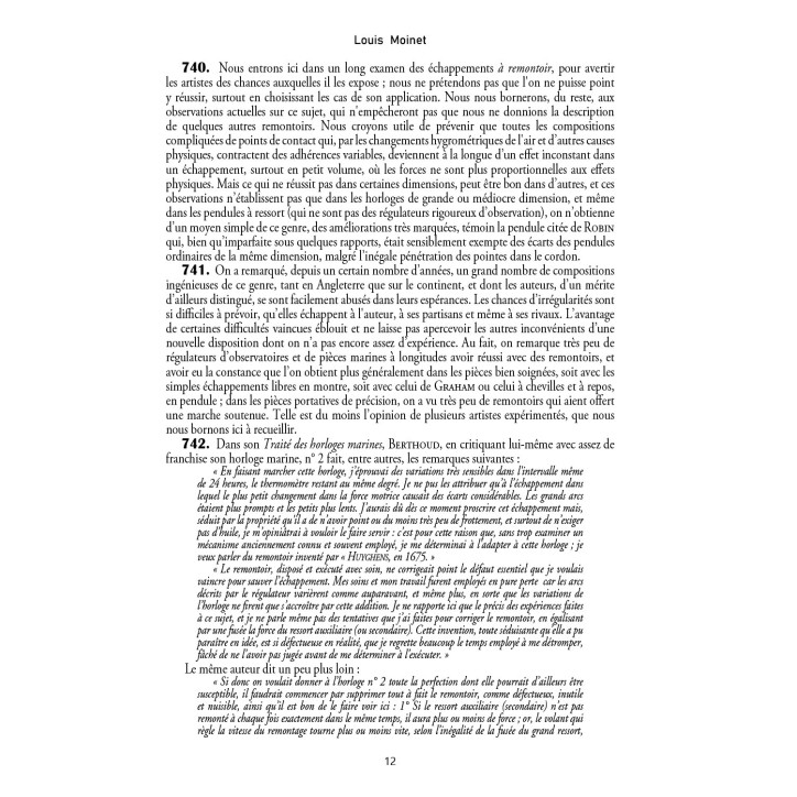 Traité d'Horlogerie - Tome 2 Traité d'Horlogerie - Tome 2