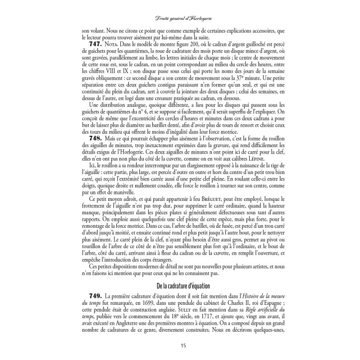 Traité d'Horlogerie - Tome 2 Traité d'Horlogerie - Tome 2