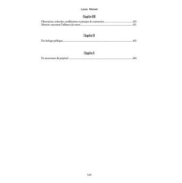 Traité d'Horlogerie - Tome 2