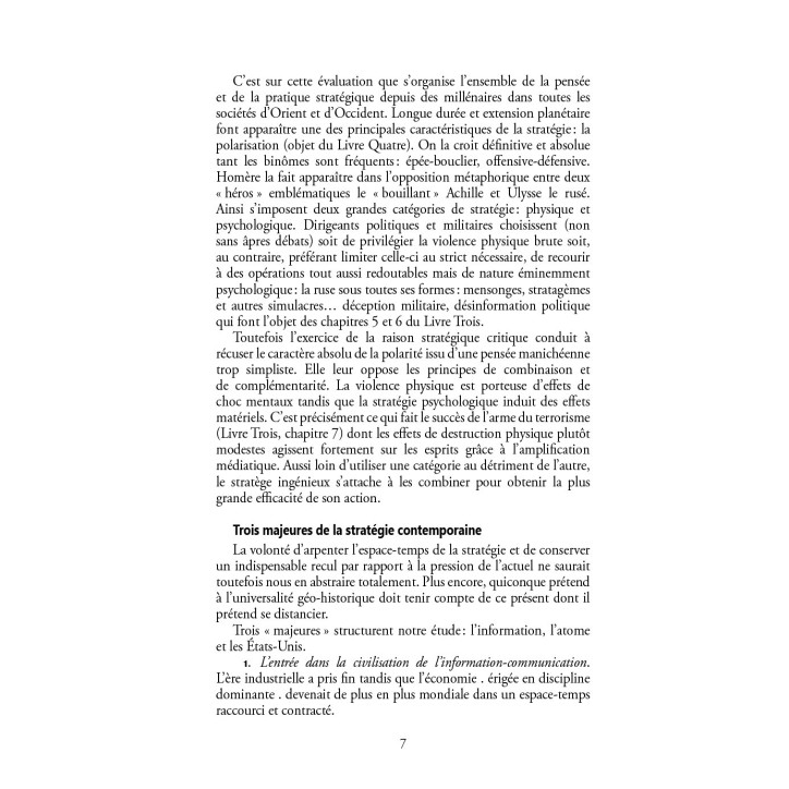 Critique de la raison stratégique Critique de la raison stratégique