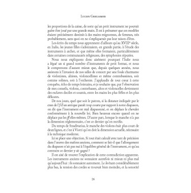 L'hygiène du violon