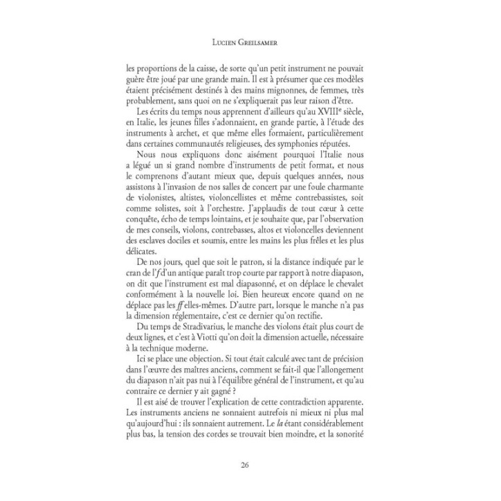 L'hygiène du violon