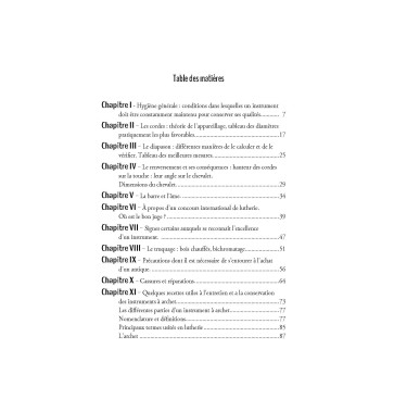 L'hygiène du violon