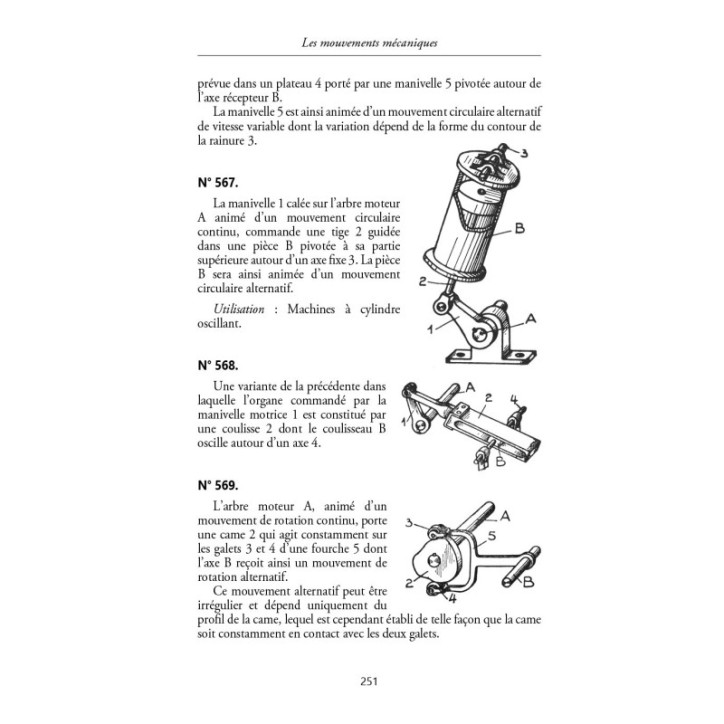 760 Mouvements mécaniques