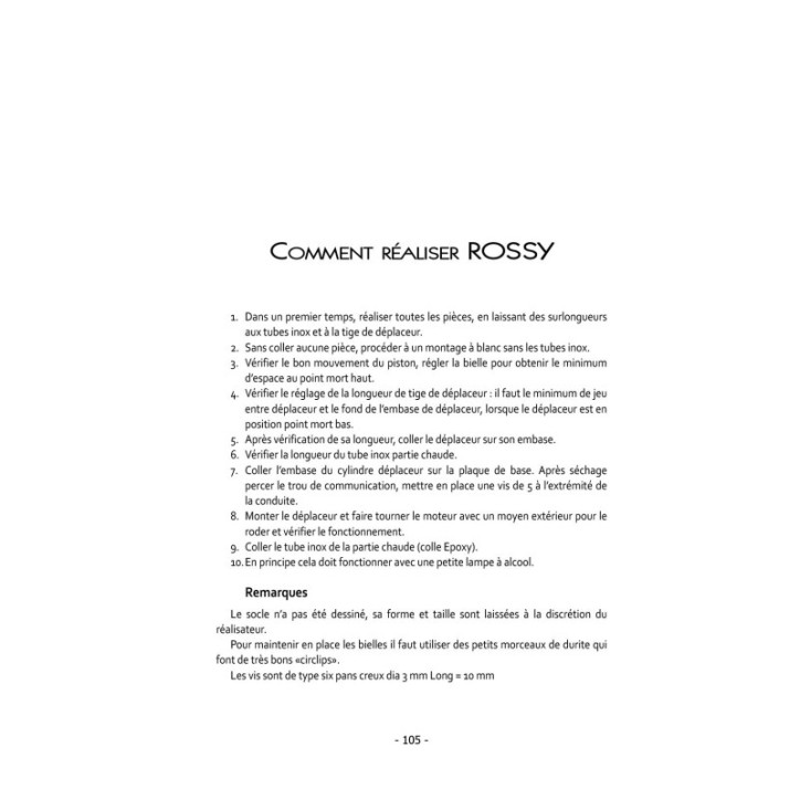 Petits moteurs Stirling pour l'amateur