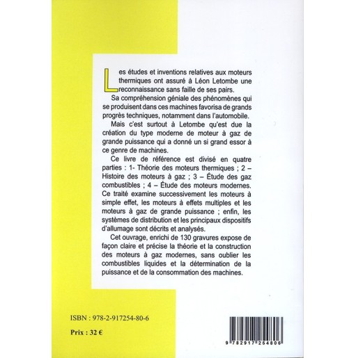 Moteurs et gazogènes