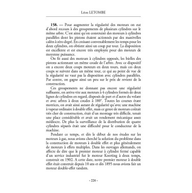 Moteurs et gazogènes