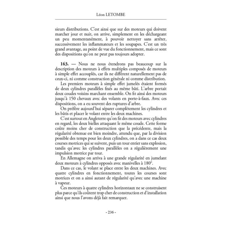 Moteurs et gazogènes