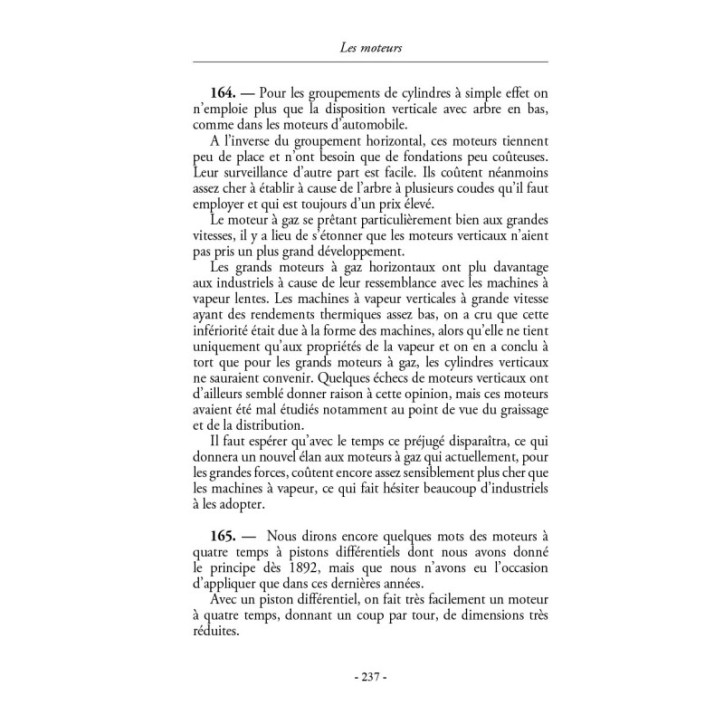 Moteurs et gazogènes